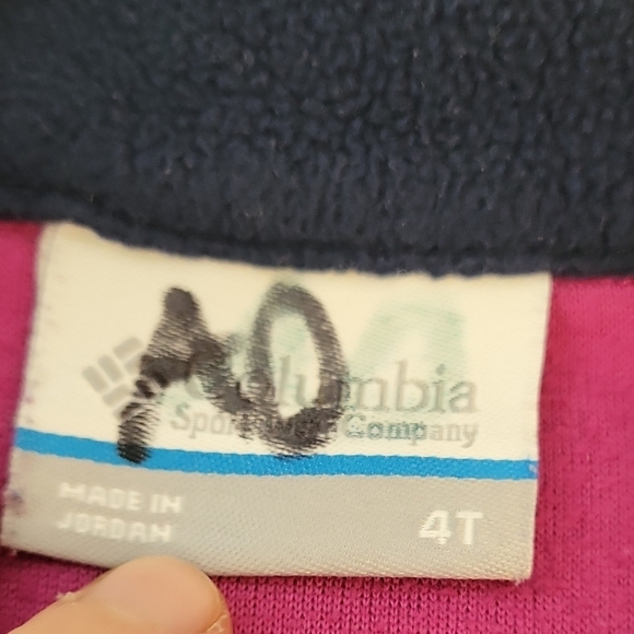 Columbia Kid's Glacial Fleece 1/4 Zip Pullover 4T - Picture 5 of 5